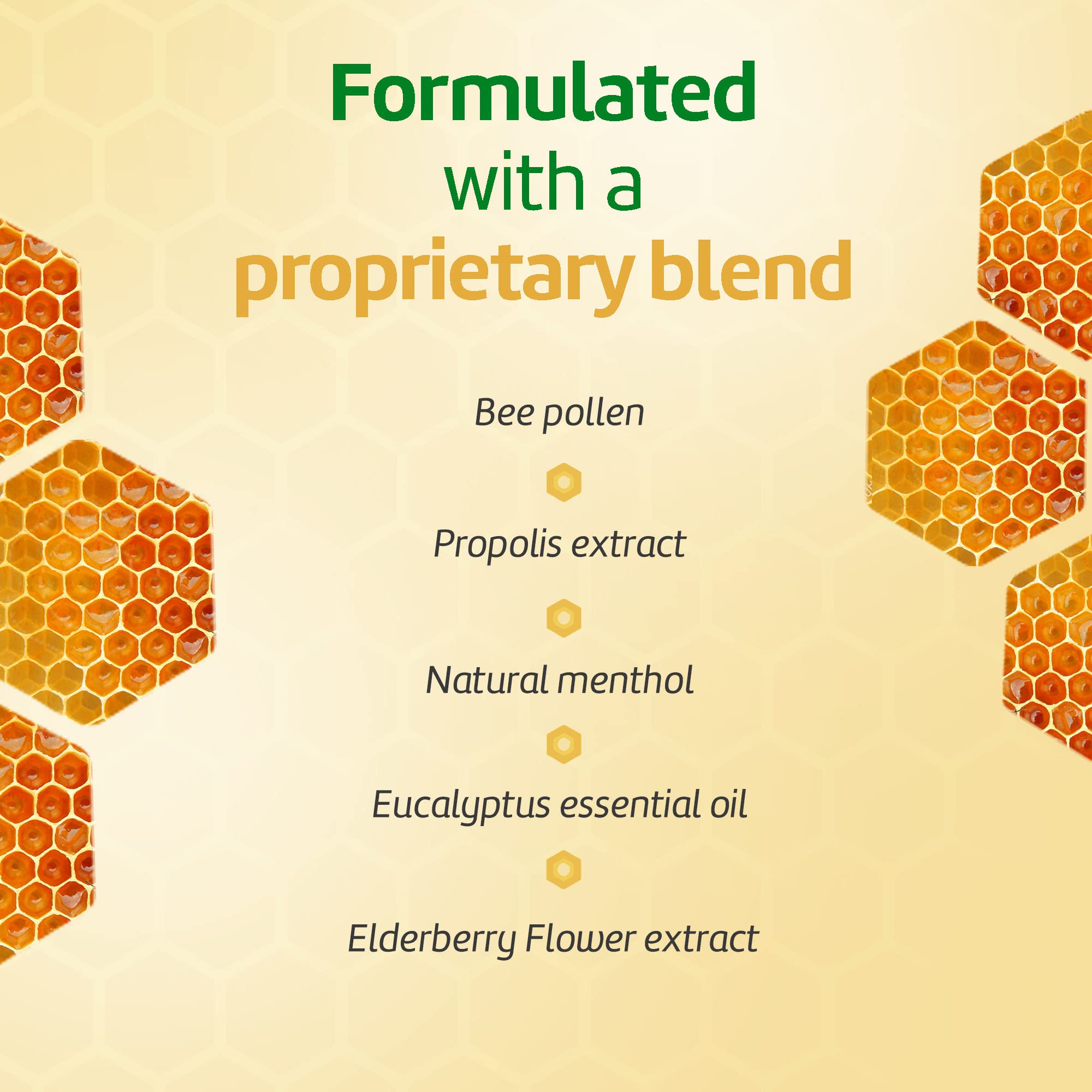 Broncosan Honey Syrup with Natural Herbal Extracts and Propolis - 11.4 Fl OZ - Image 4