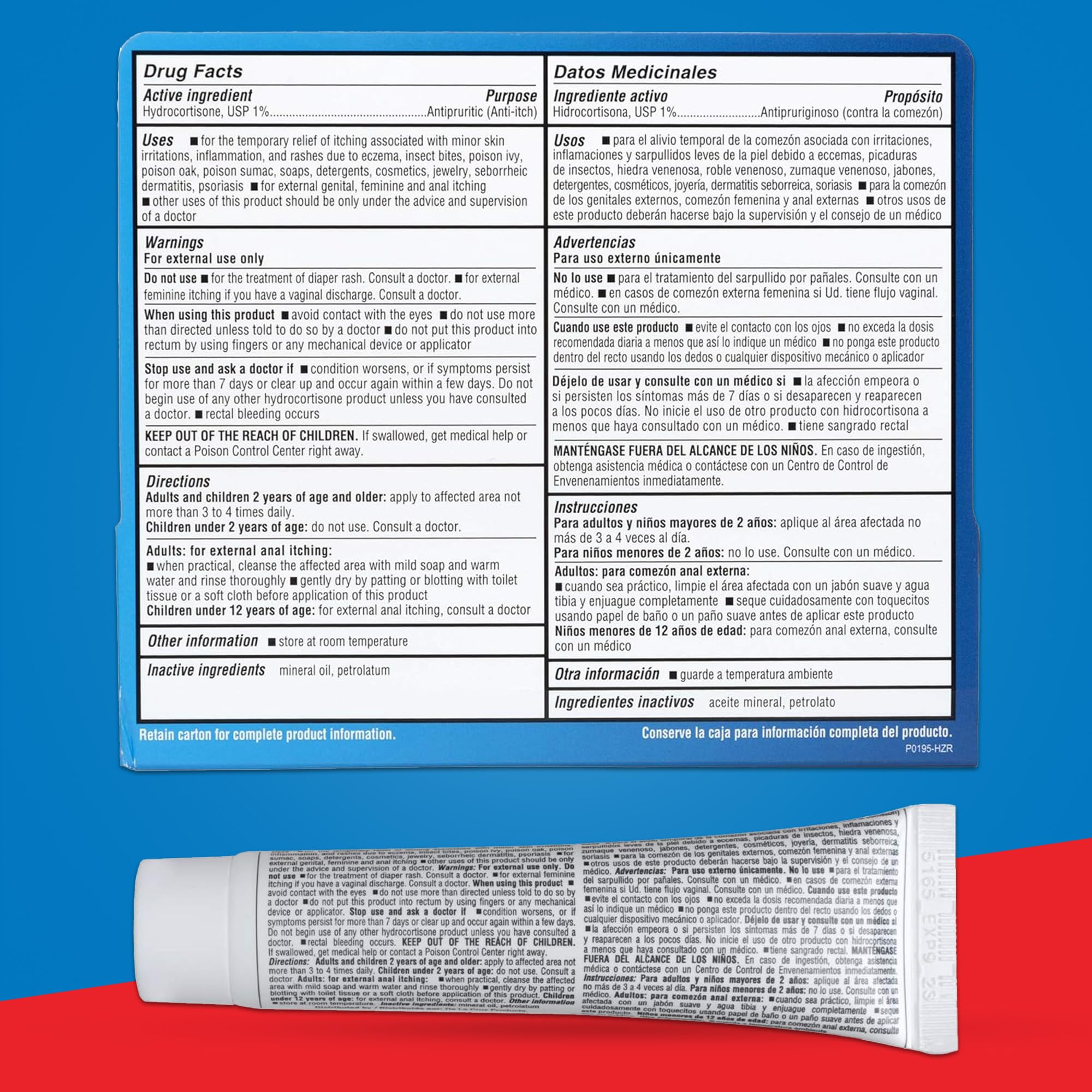 De La Cruz 1% Hydrocortisone Ointment - Maximum Strength - Topical Anti Itch Ointment - Dry Skin, Redness, Dermatitis, Eczema and Rashes - 1 OZ (28g) - Image 8