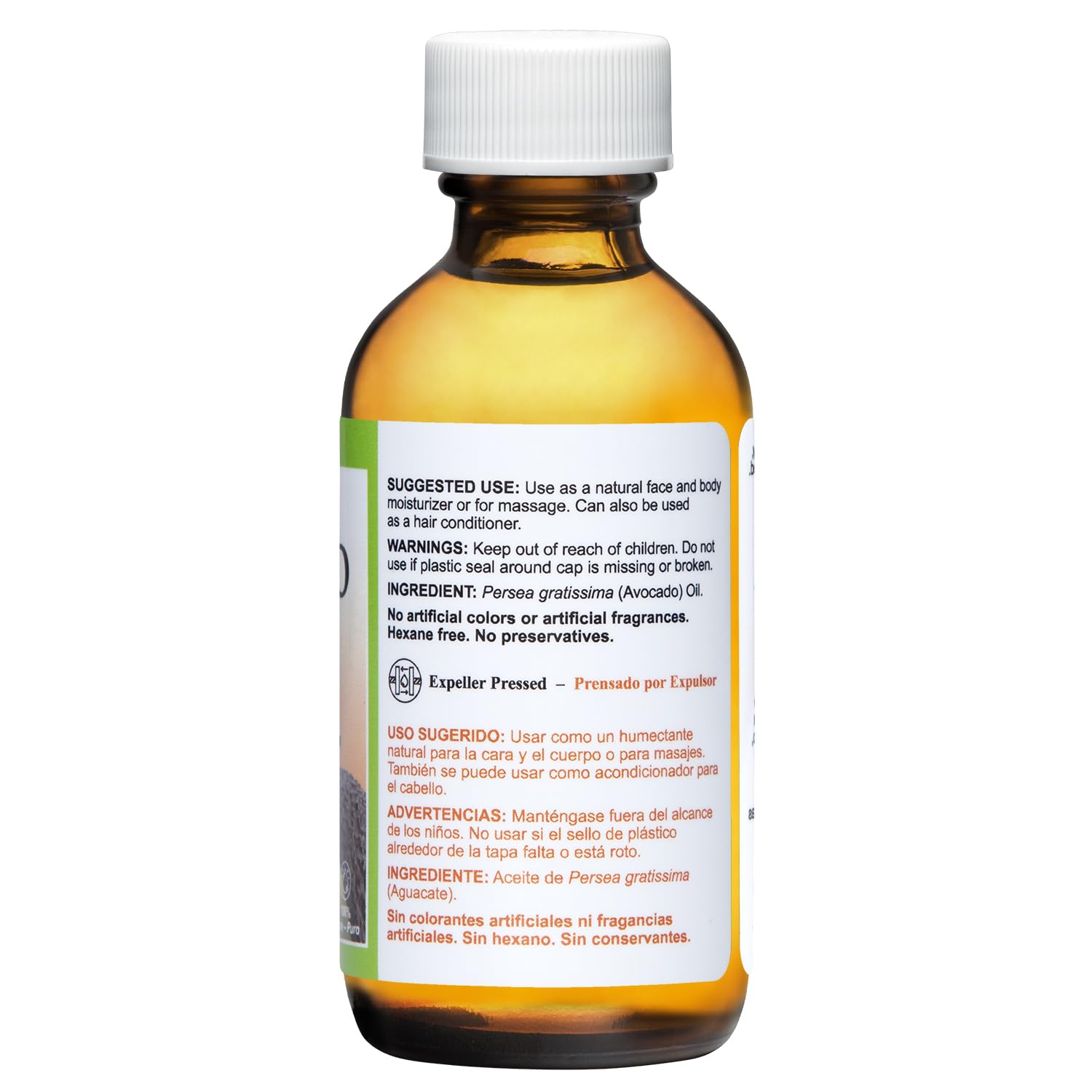 De La Cruz Sweet Almond, Castor and Avocado Oils Bundle - Expeller-Pressed Pure and Natural Oils for Hair and Skin - 3 Bottles - 2 Fl OZ Each - Image 6