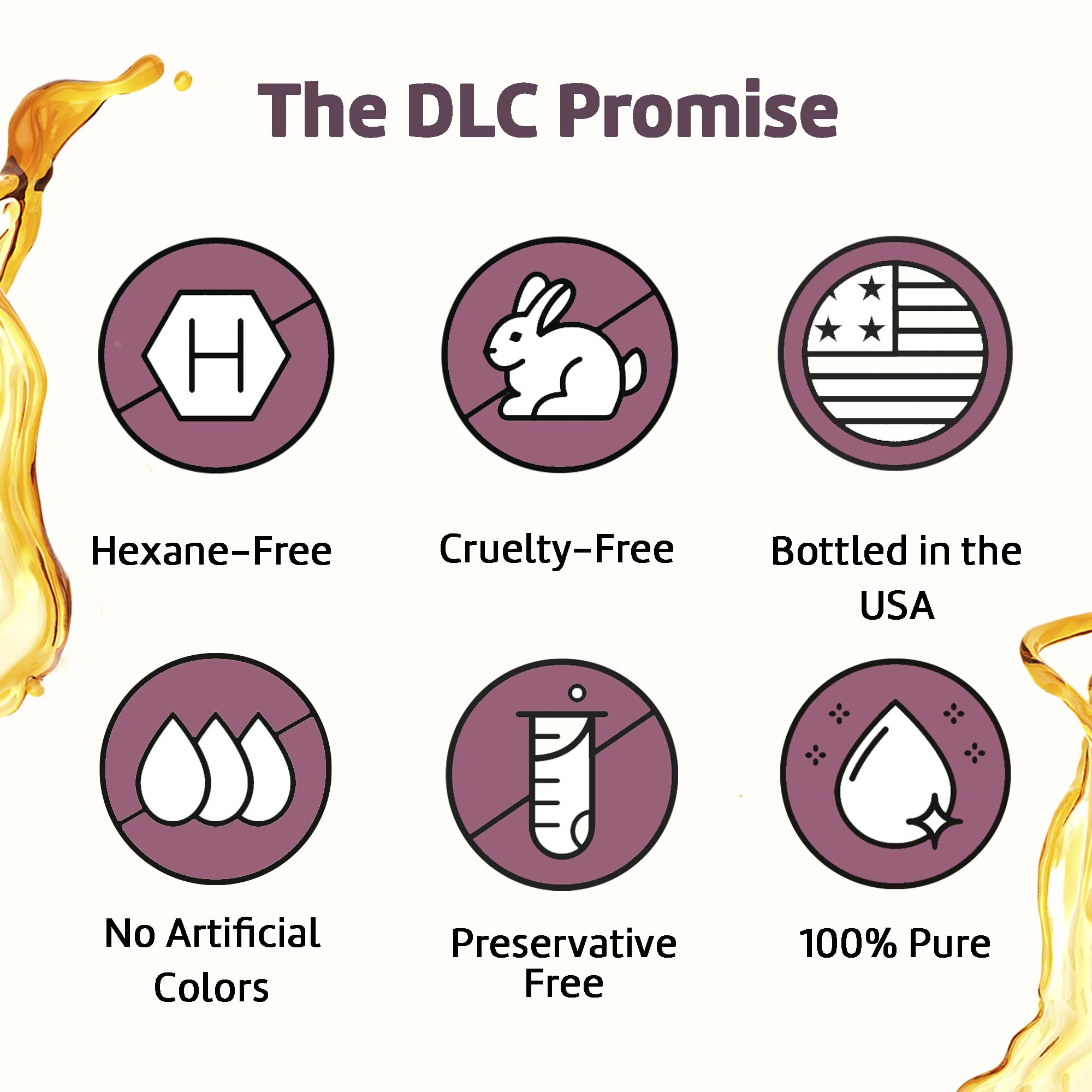 De La Cruz Avocado Oil, Pure Olive Oil and Grapeseed Oil Bundle - 100% Expeller Pressed Pure and Natural Oils for Hair and Body - Lightweight Body Oil Collection for Dry Skin - Image 6