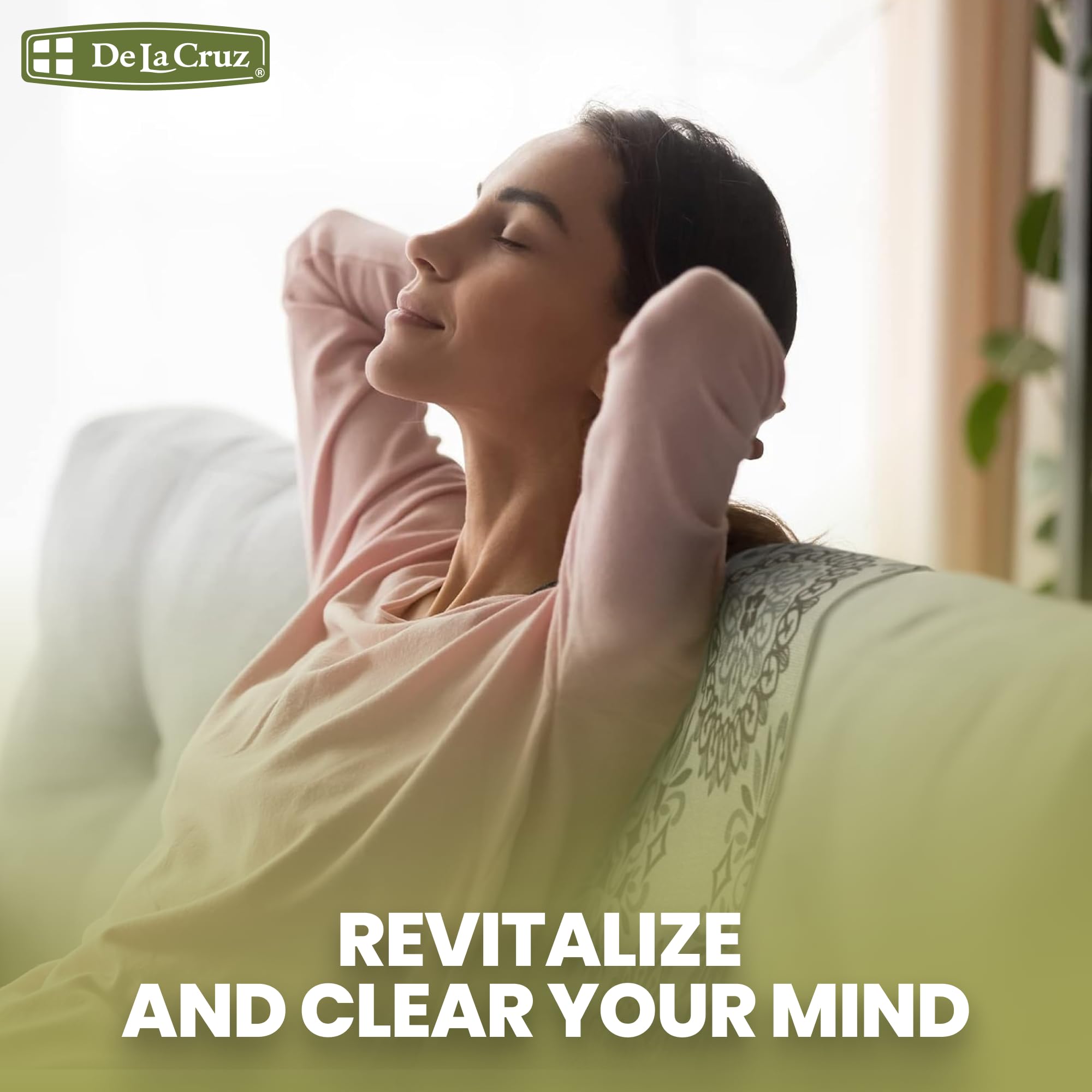 De La Cruz Eucalyptus Essential Oil Aromatherapy for Diffuser or Humidifier, 100% Pure Steam Distilled Eucalyptus Globulus 2 FL OZ (1 Bottle) - Image 6