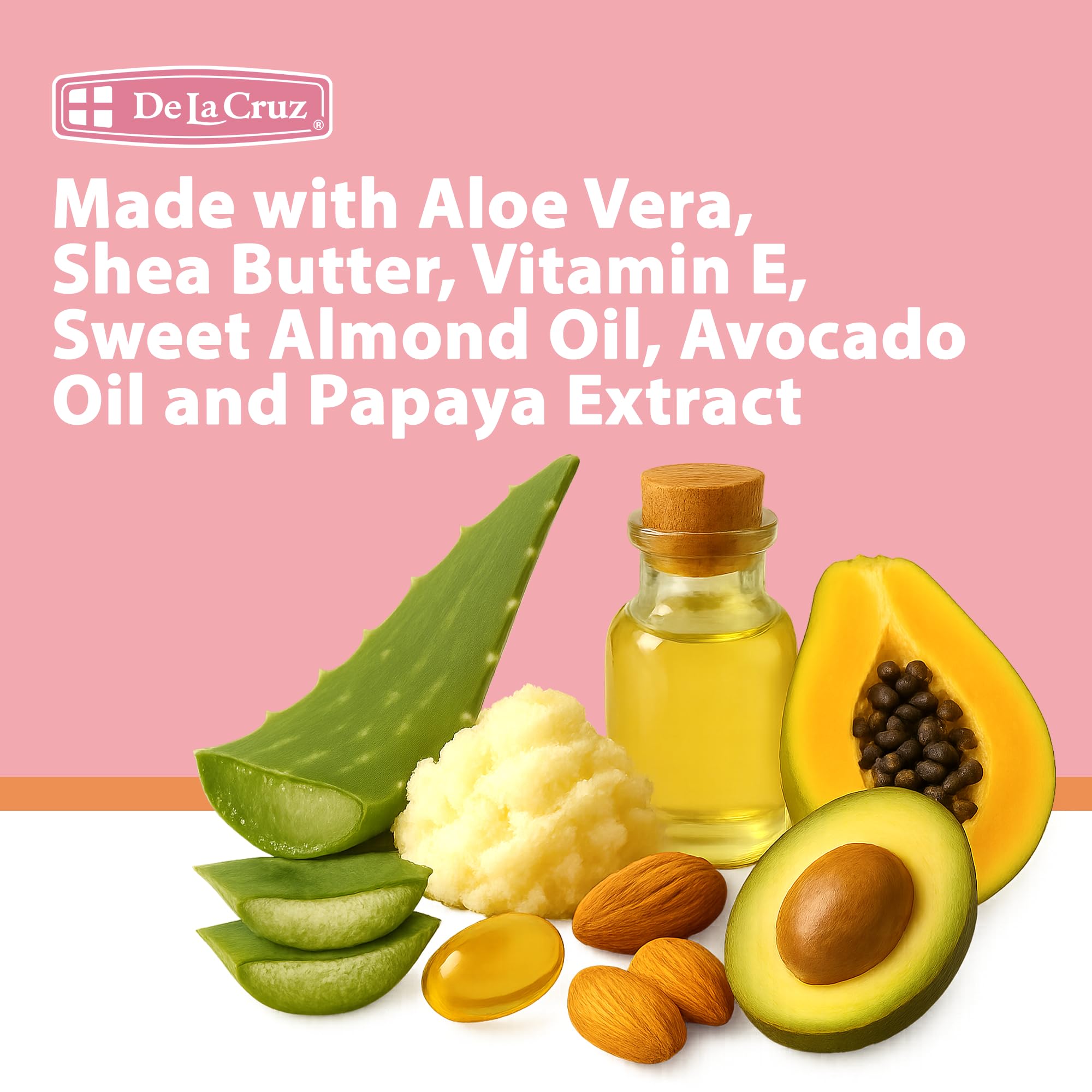 De La Cruz Grapefruit Facial Scrub - Face Exfoliator Scrub with Vitamin E, Papaya and Aloe Vera (6 Ounce (Pack of 1)) - Image 6