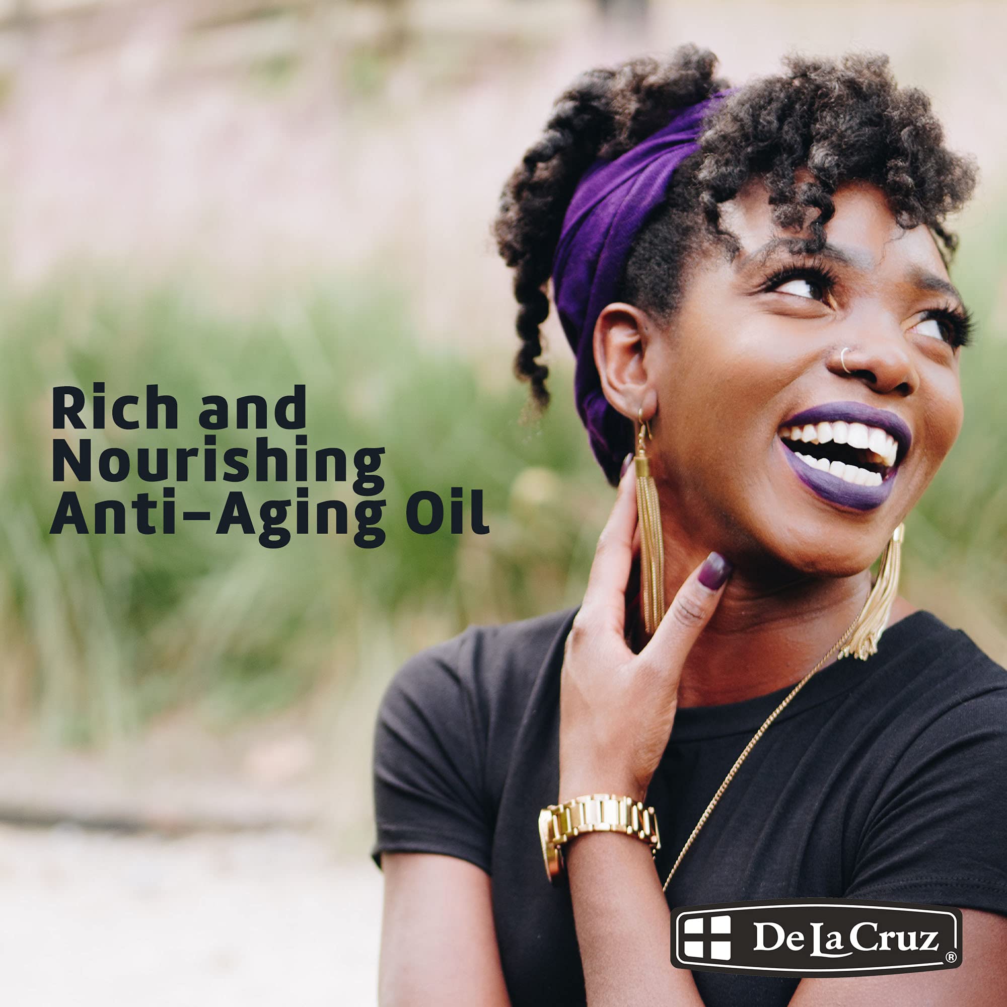 De La Cruz Rosehip Oil, 100% Pure Unrefined Cold-Pressed Chilean Rosehip Seed Oil, Moisturizer To Reduce Fine Lines, Wrinkles 1Fl Oz - Image 3