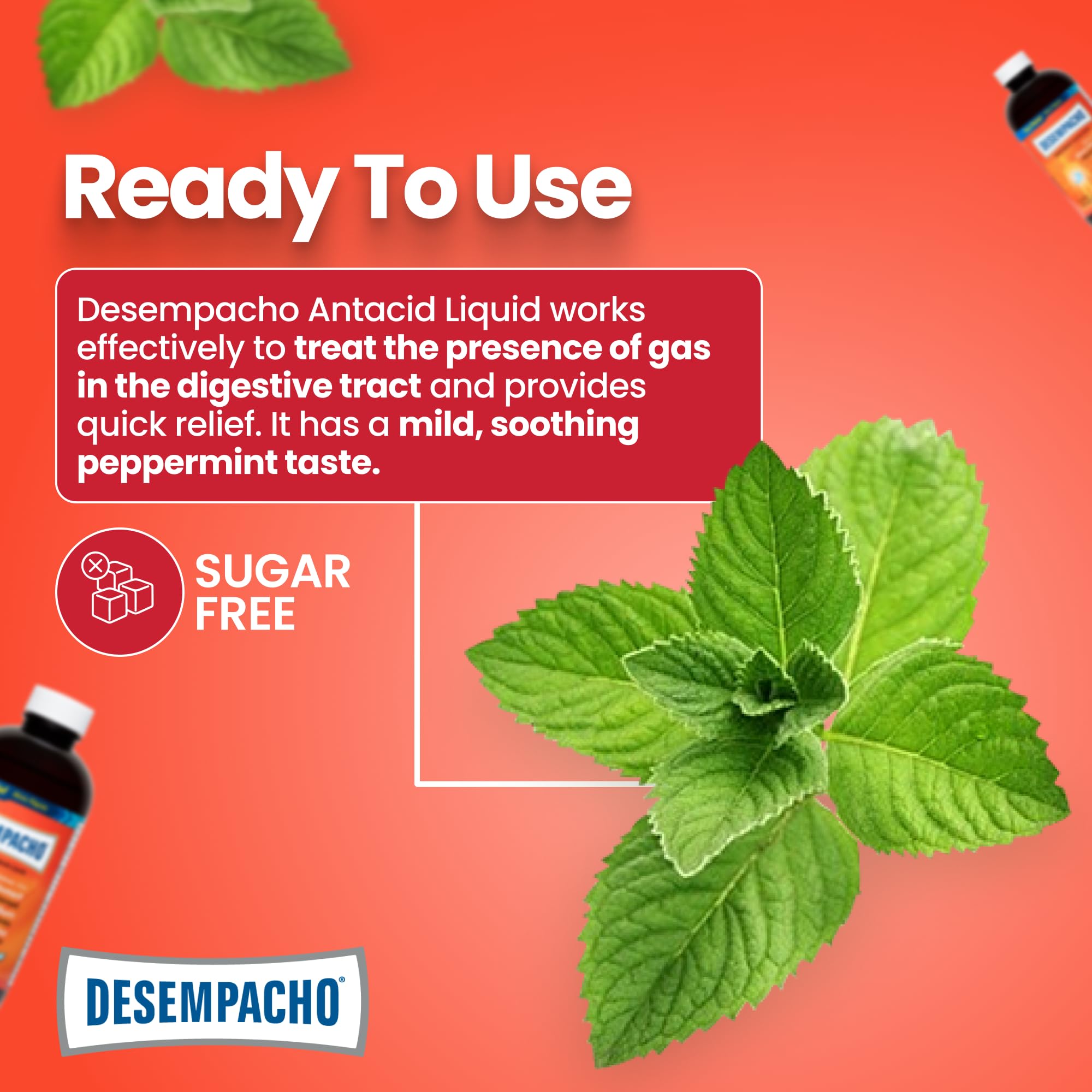 Desempacho Liquid Antacid - Sodium Bicarbonate Maximum Strength Heartburn and Acid Reflux Relief - Image 4